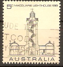 Australia 1968 Lighthouse Anniversary Stamp. SG436.
